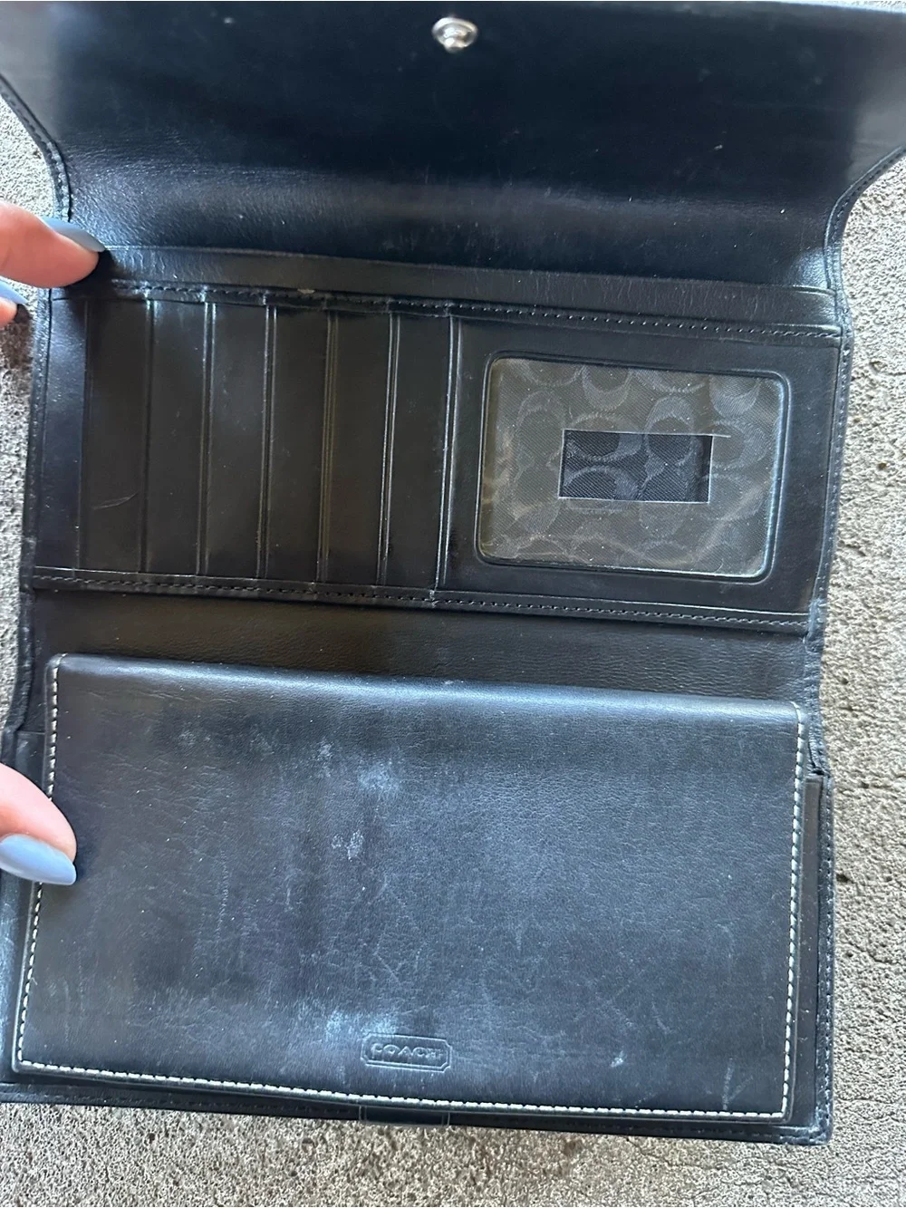 Coach chic black
